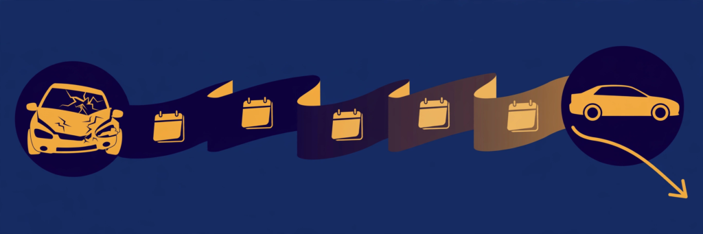 how long accident affects rates