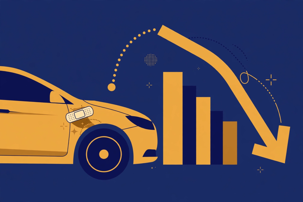 lower car insurance after accident