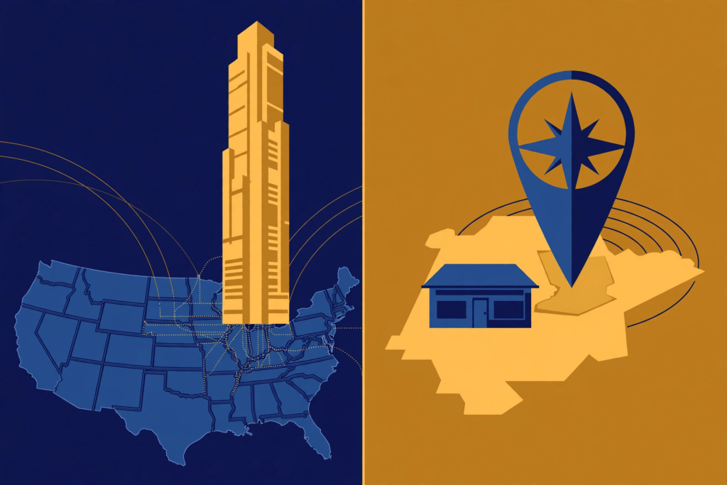 national vs regional car insurance