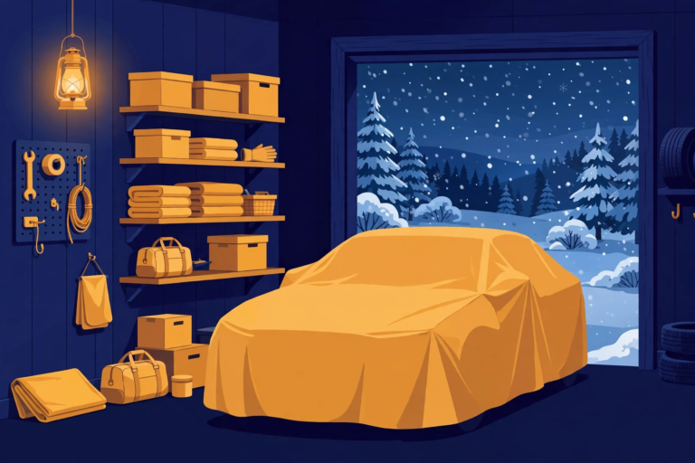 car storage insurance winter